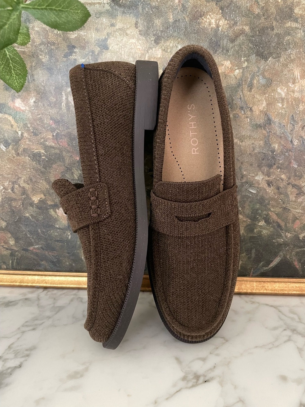 Rothy’s The Penny Loafer Revelvet Brown